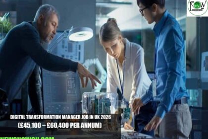 Digital Transformation Manager Job in UK 2026
