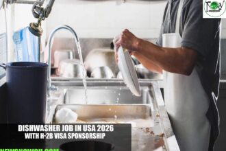 Dishwasher Job in USA 2026 with H-2B Visa Sponsorship