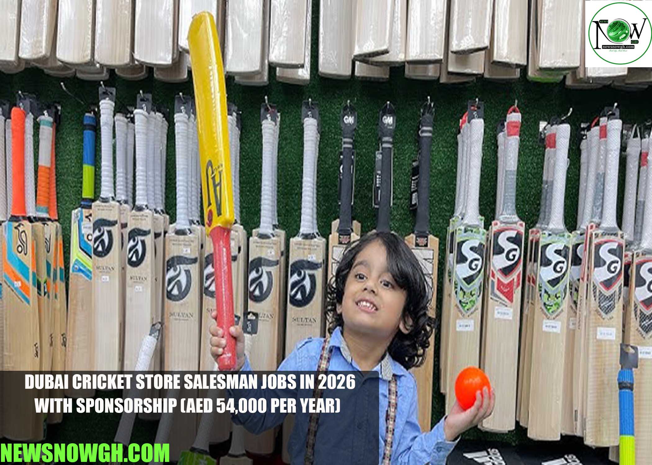 Dubai Cricket Store Salesman Jobs in 2026