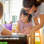 Dubai KG Teacher Jobs with Visa Sponsorship in 2026