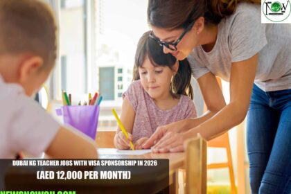 Dubai KG Teacher Jobs with Visa Sponsorship in 2026