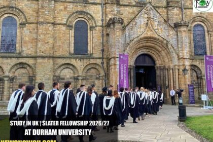 Slater Fellowship 2026/27 at Durham University