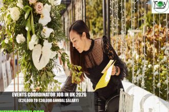 Events Coordinator Job in UK 2026