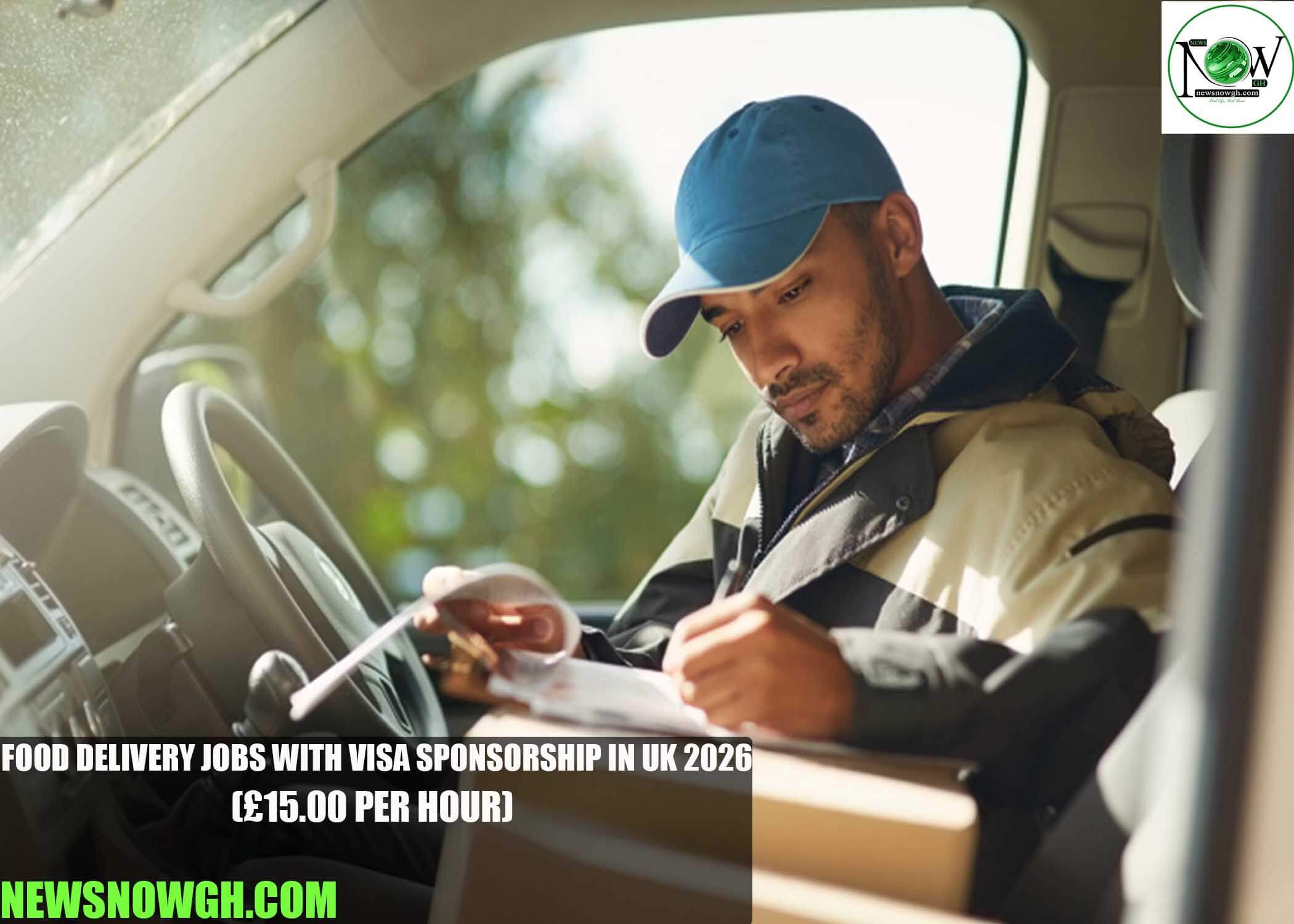 Food Delivery Jobs with Visa Sponsorship in UK 2026
