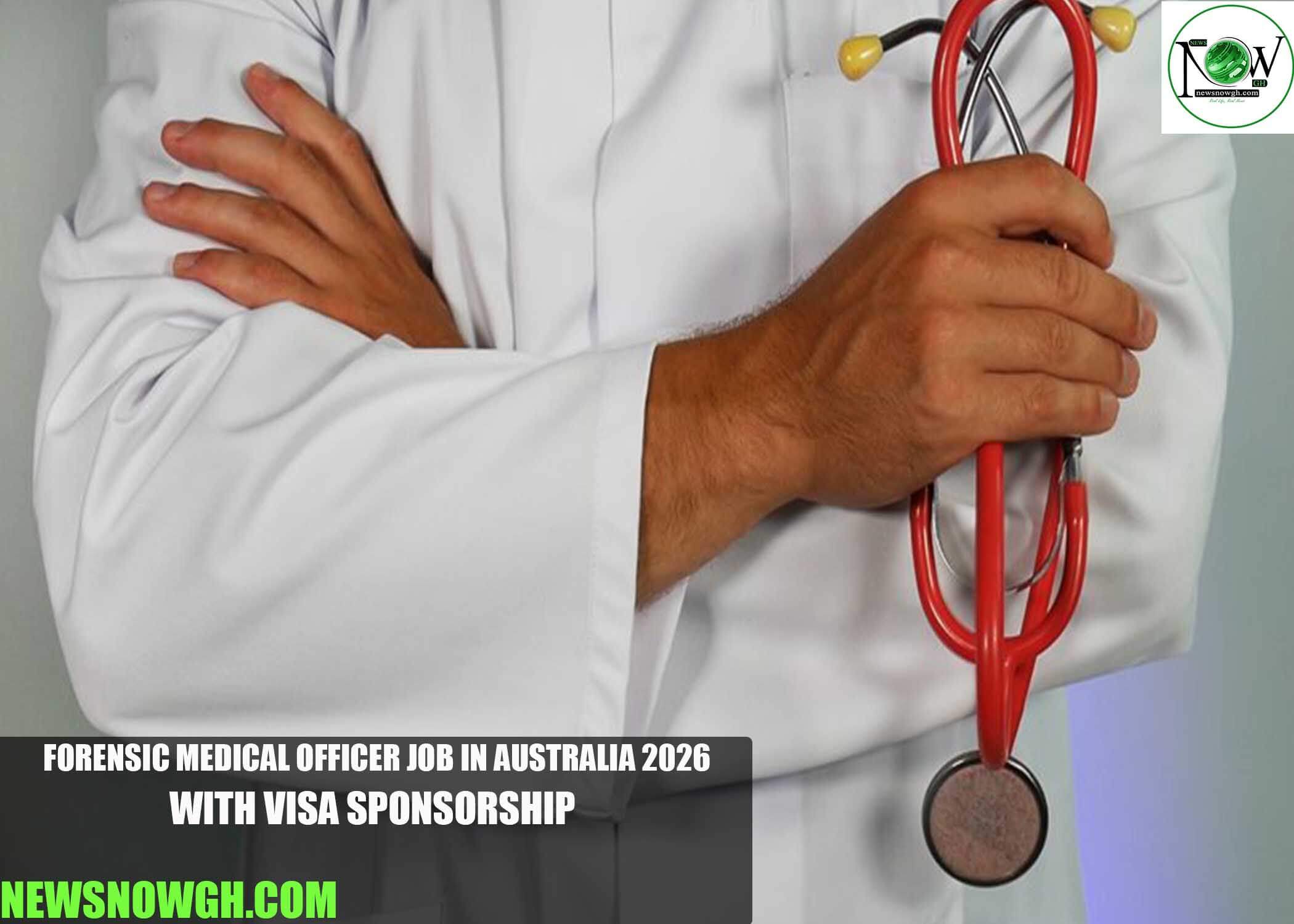 Forensic Medical Officer Job in Australia 2026 with Visa Sponsorship