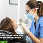 General Dentist Job in USA 2026 with H-1B Visa Sponsorship