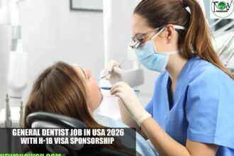 General Dentist Job in USA 2026 with H-1B Visa Sponsorship
