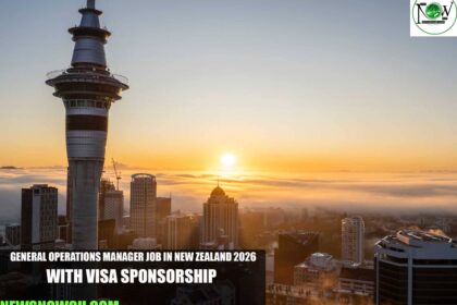 General Operations Manager Job in New Zealand 2026 with Visa Sponsorship