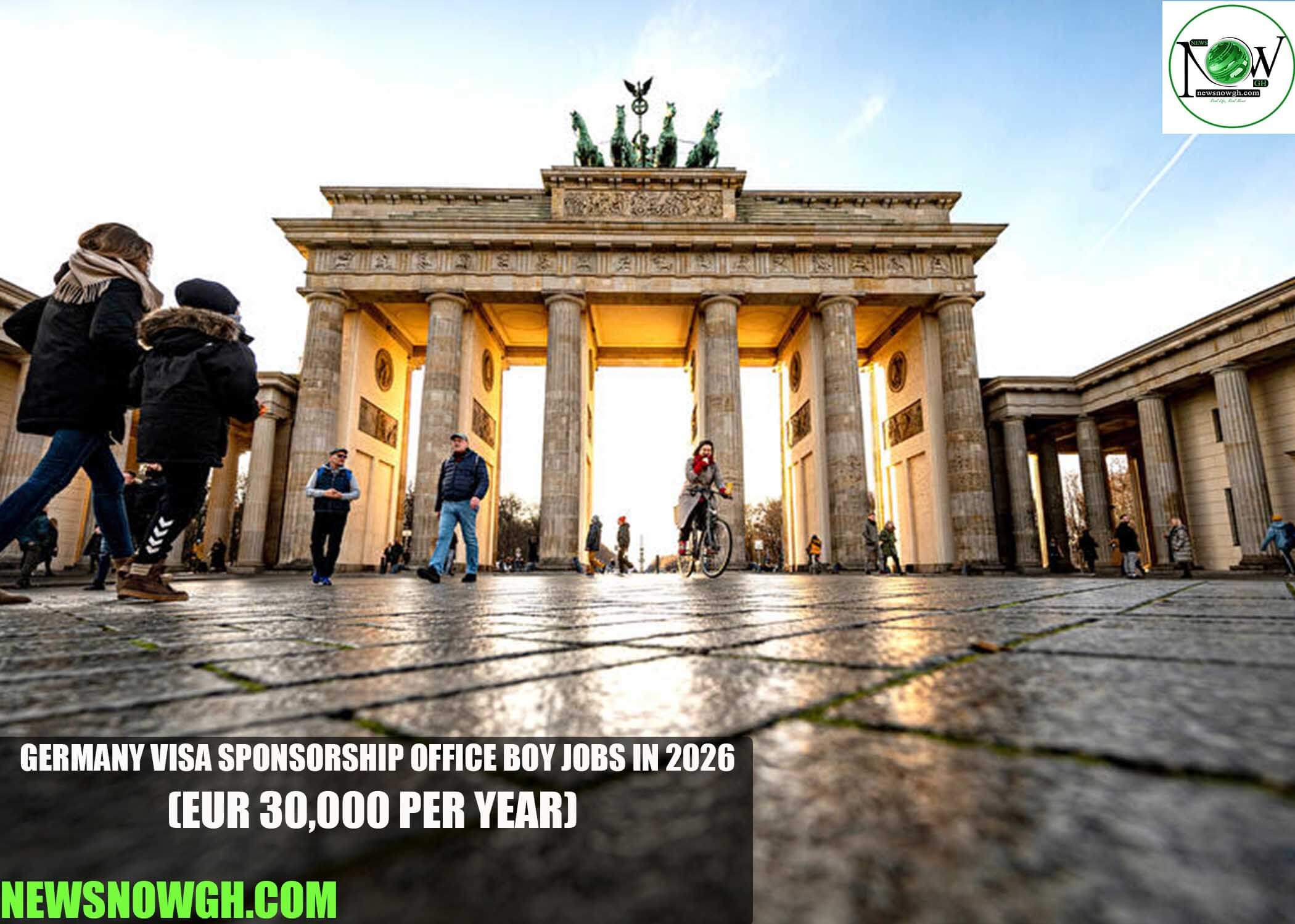 Germany Visa Sponsorship Office Boy Jobs