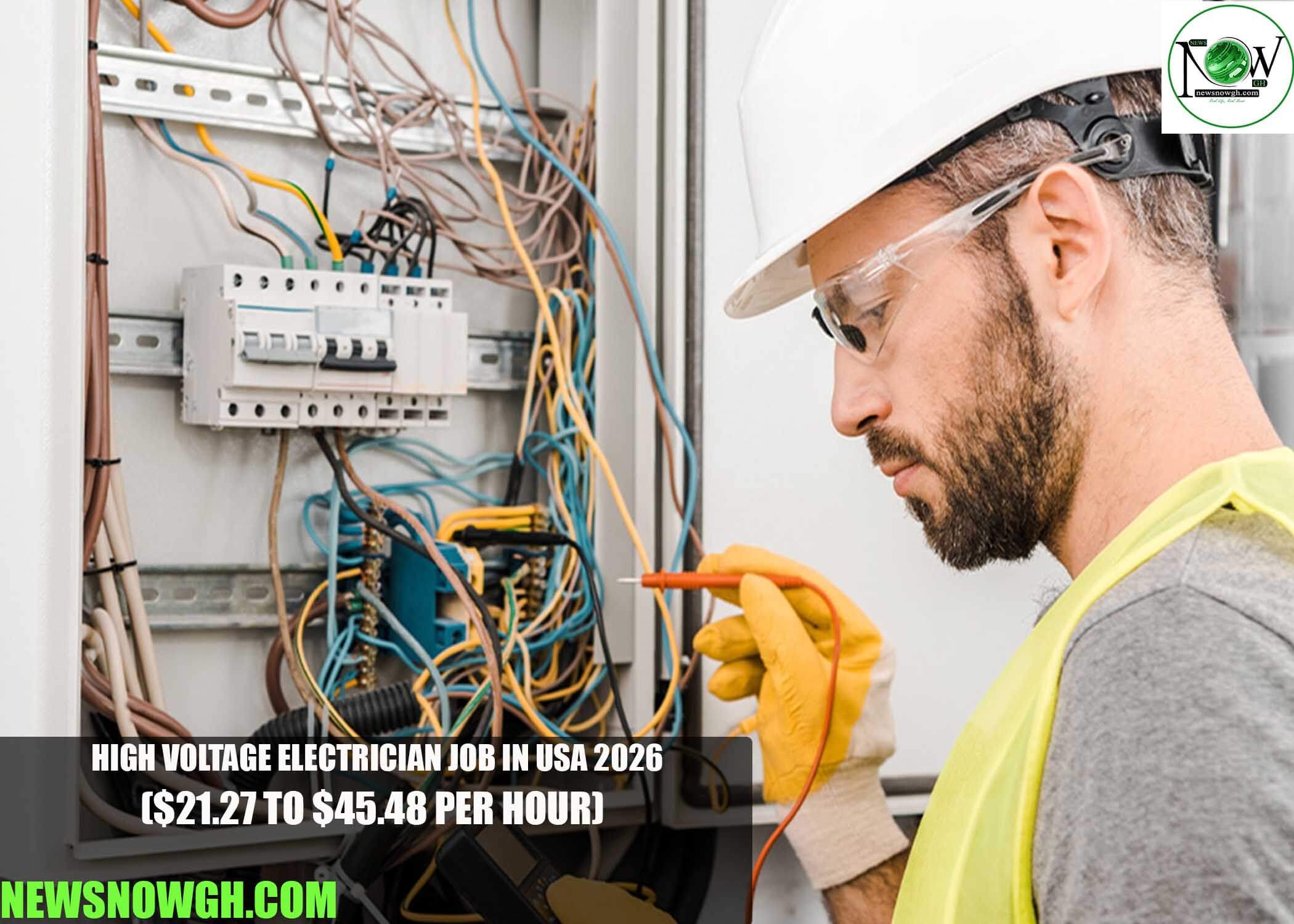 High Voltage Electrician Job in USA 2026