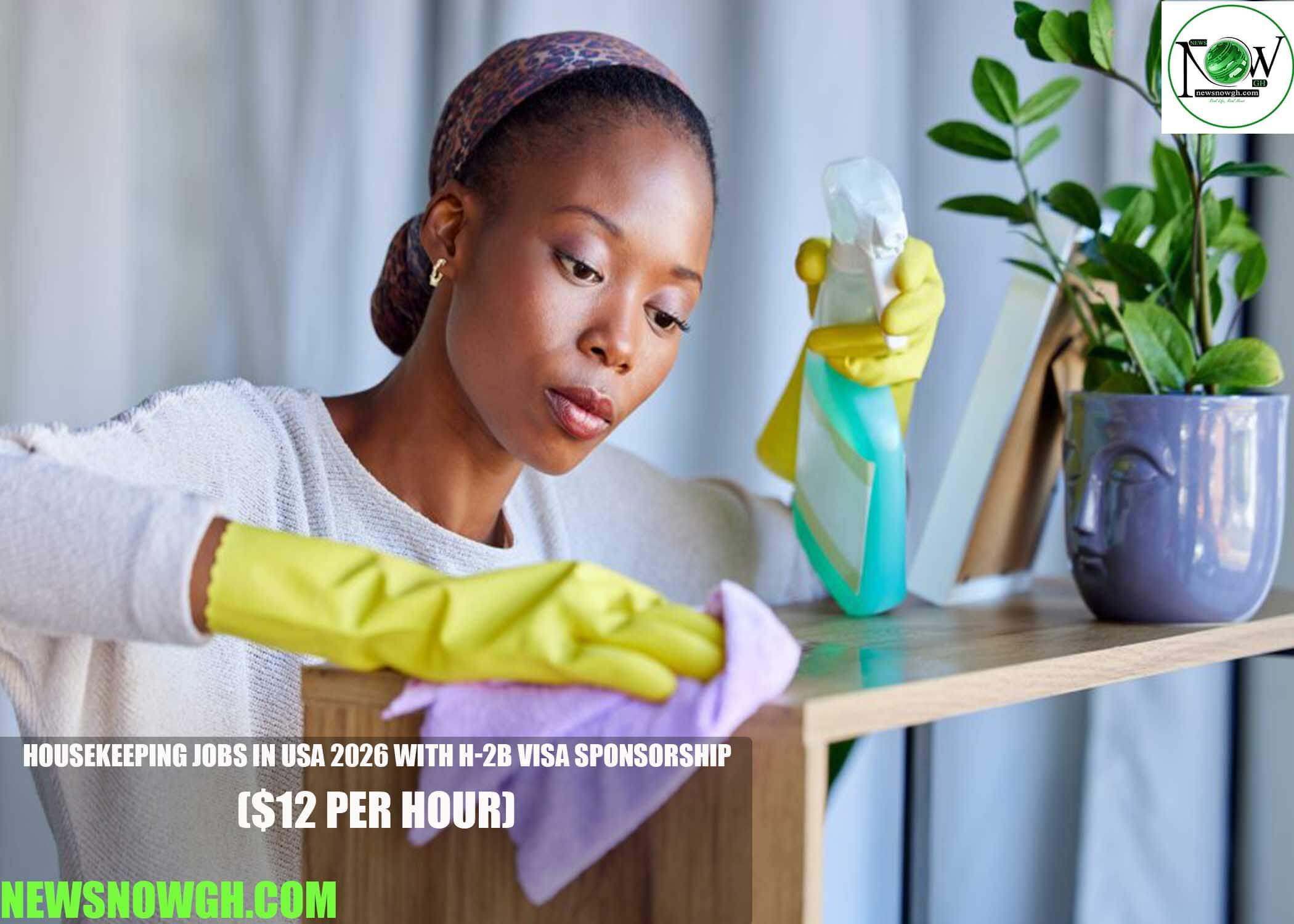 Housekeeping Jobs in USA 2026 with H-2B Visa Sponsorship