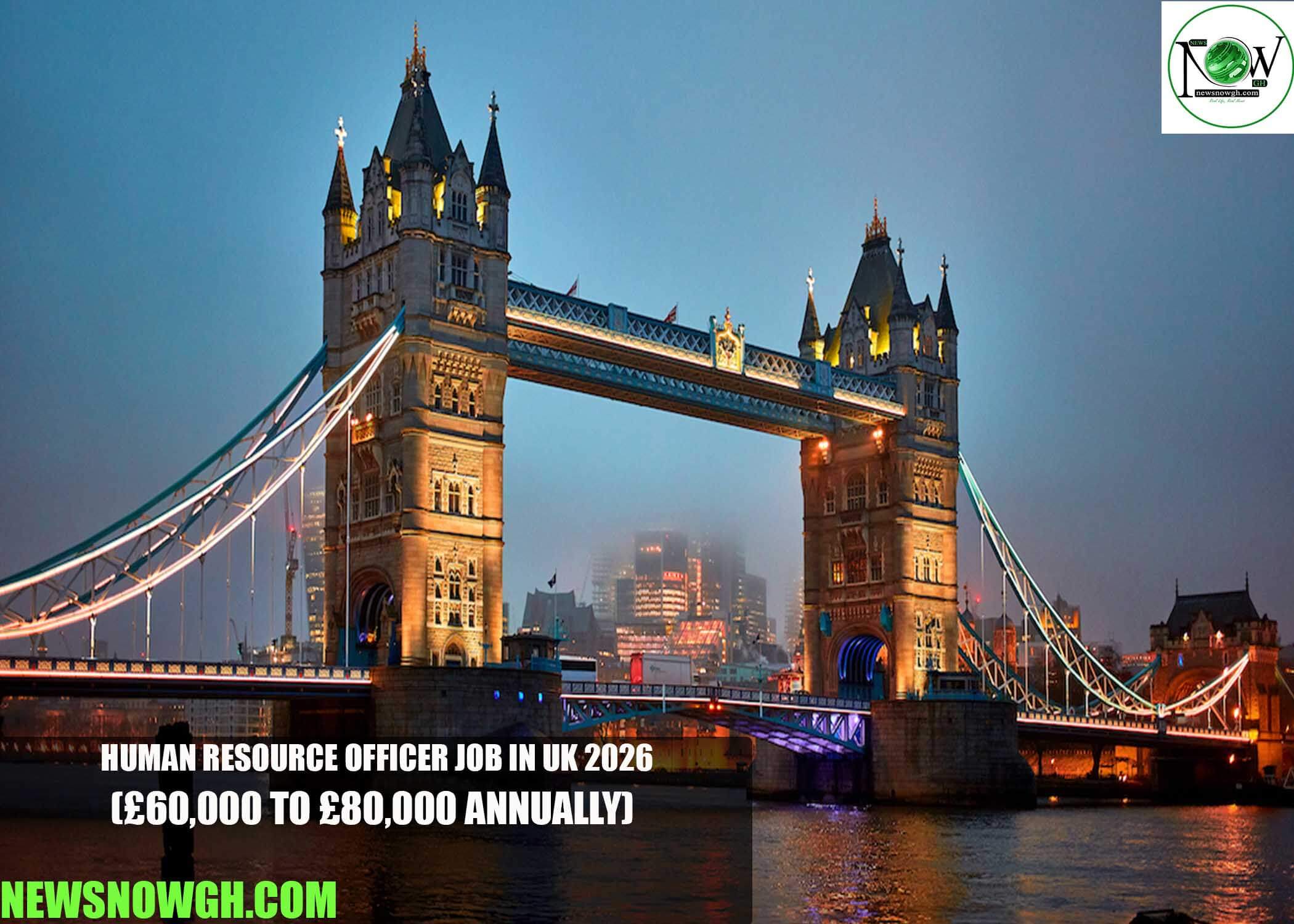 Human Resource Officer Job in UK 2026