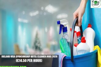Ireland Visa Sponsorship Hotel Cleaner Jobs 2026