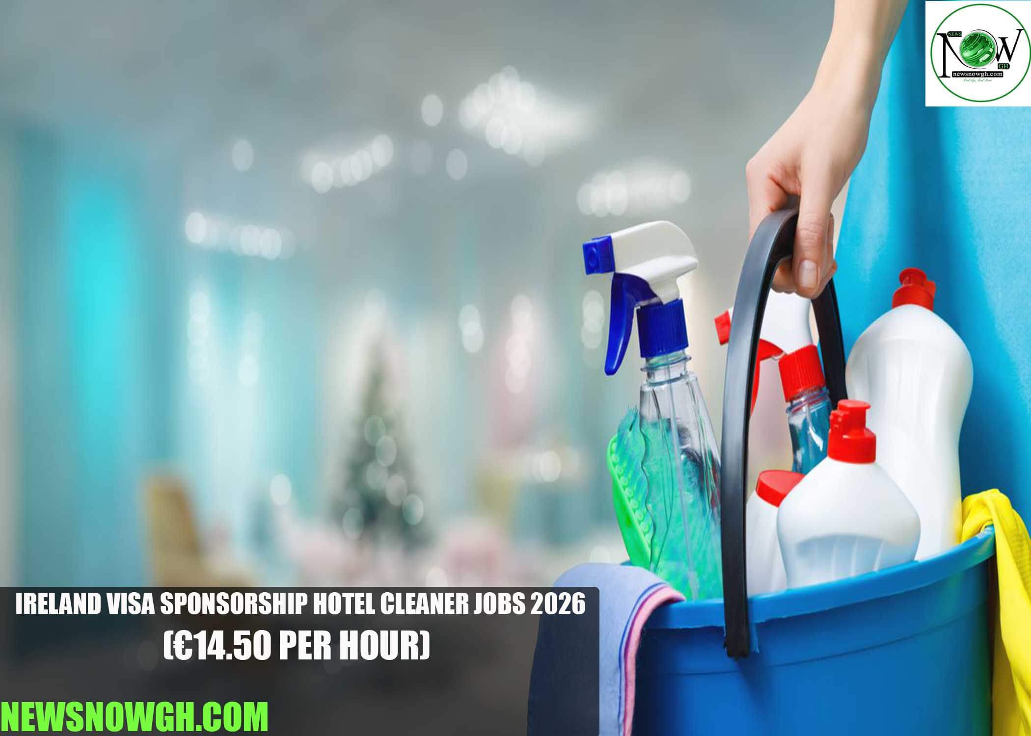 Ireland Visa Sponsorship Hotel Cleaner Jobs 2026