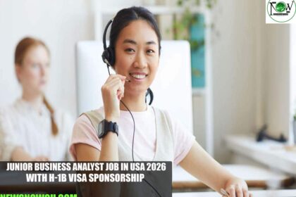 Junior Business Analyst Job in USA 2026 with H-1B Visa Sponsorship