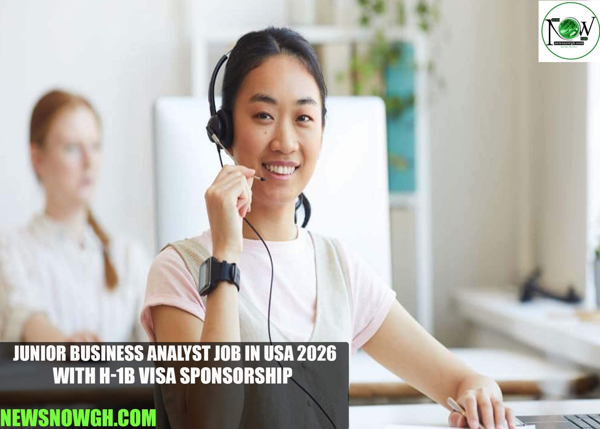 Junior Business Analyst Job in USA 2026 with H-1B Visa Sponsorship