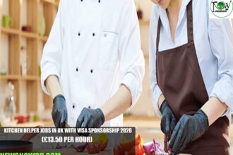 Kitchen Helper Jobs in UK with Visa Sponsorship 2026