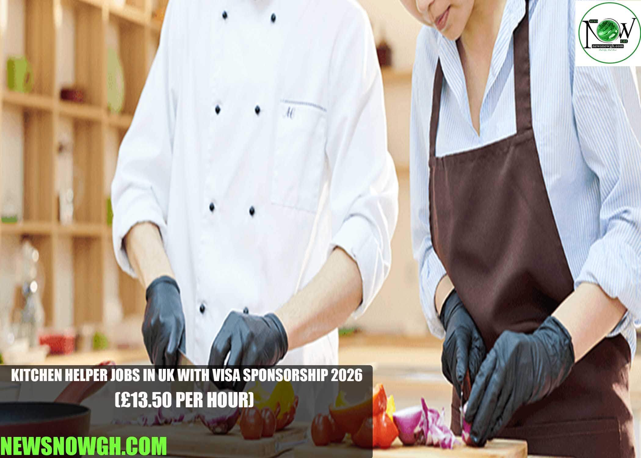 Kitchen Helper Jobs in UK with Visa Sponsorship 2026
