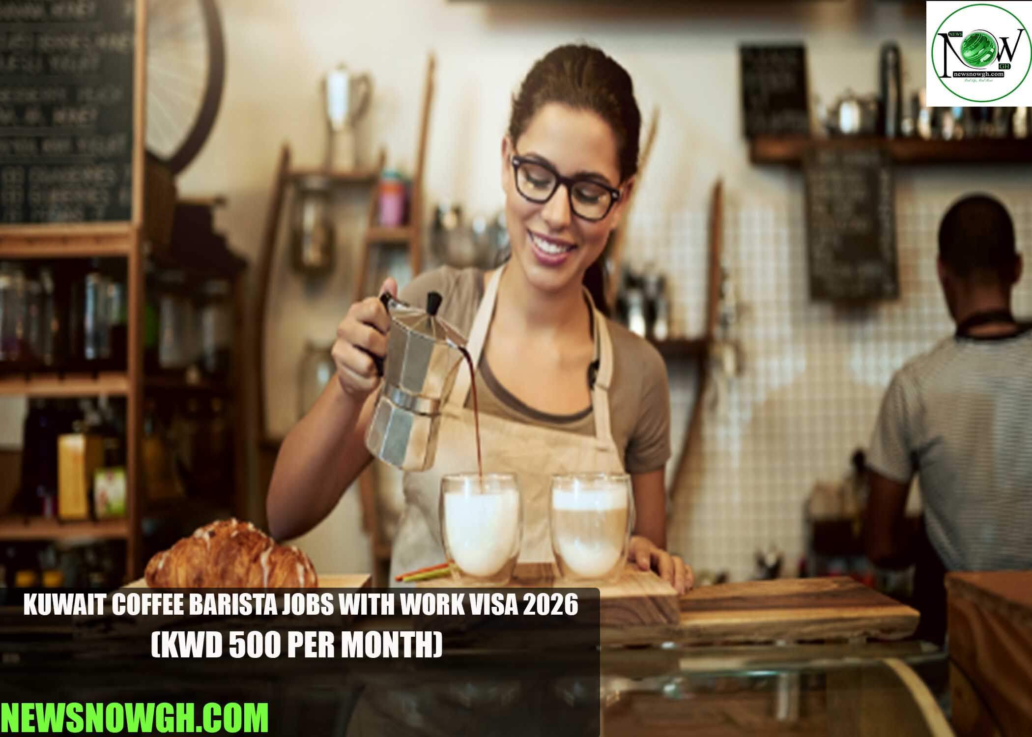 Kuwait Coffee Barista Jobs with Work Visa