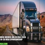 Light Truck Driver Job in USA 2026 with H-2A Visa Sponsorship