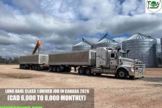 Long Haul Class 1 Driver Job in Canada 2026