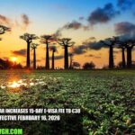 Madagascar Increases 15-Day e-Visa Fee to €30 Effective February 16, 2026