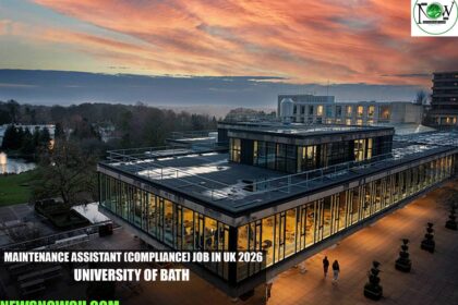 Maintenance Assistant (Compliance) Job in UK 2026 | University of Bath
