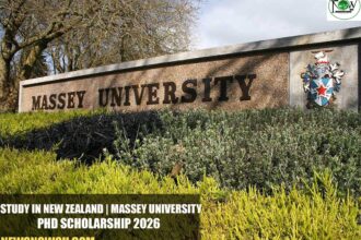 Massey University PhD Scholarship