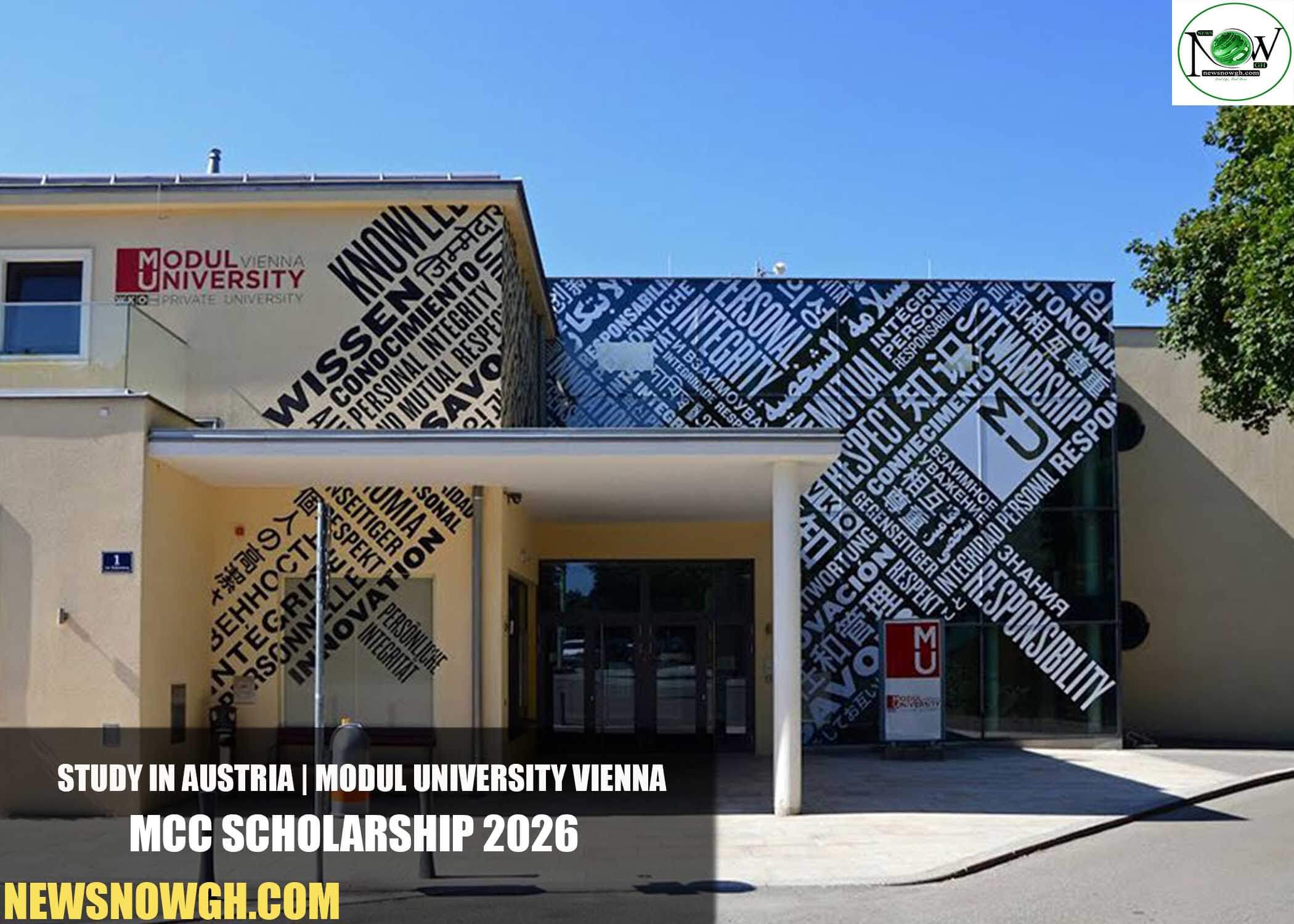 Modul University Vienna MCC Scholarship