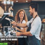 New Zealand Barista Jobs with Visa Sponsorship