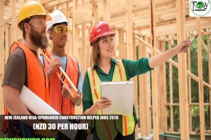 New Zealand Visa-Sponsored Construction Helper Jobs