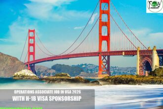 Operations Associate Job in USA 2026 with H-1B Visa Sponsorship