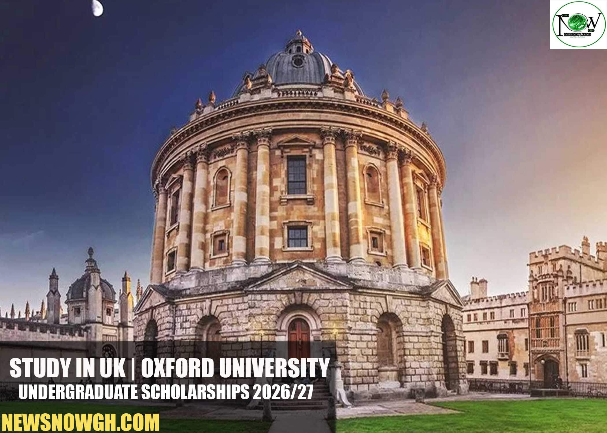 Oxford University Undergraduate Scholarships