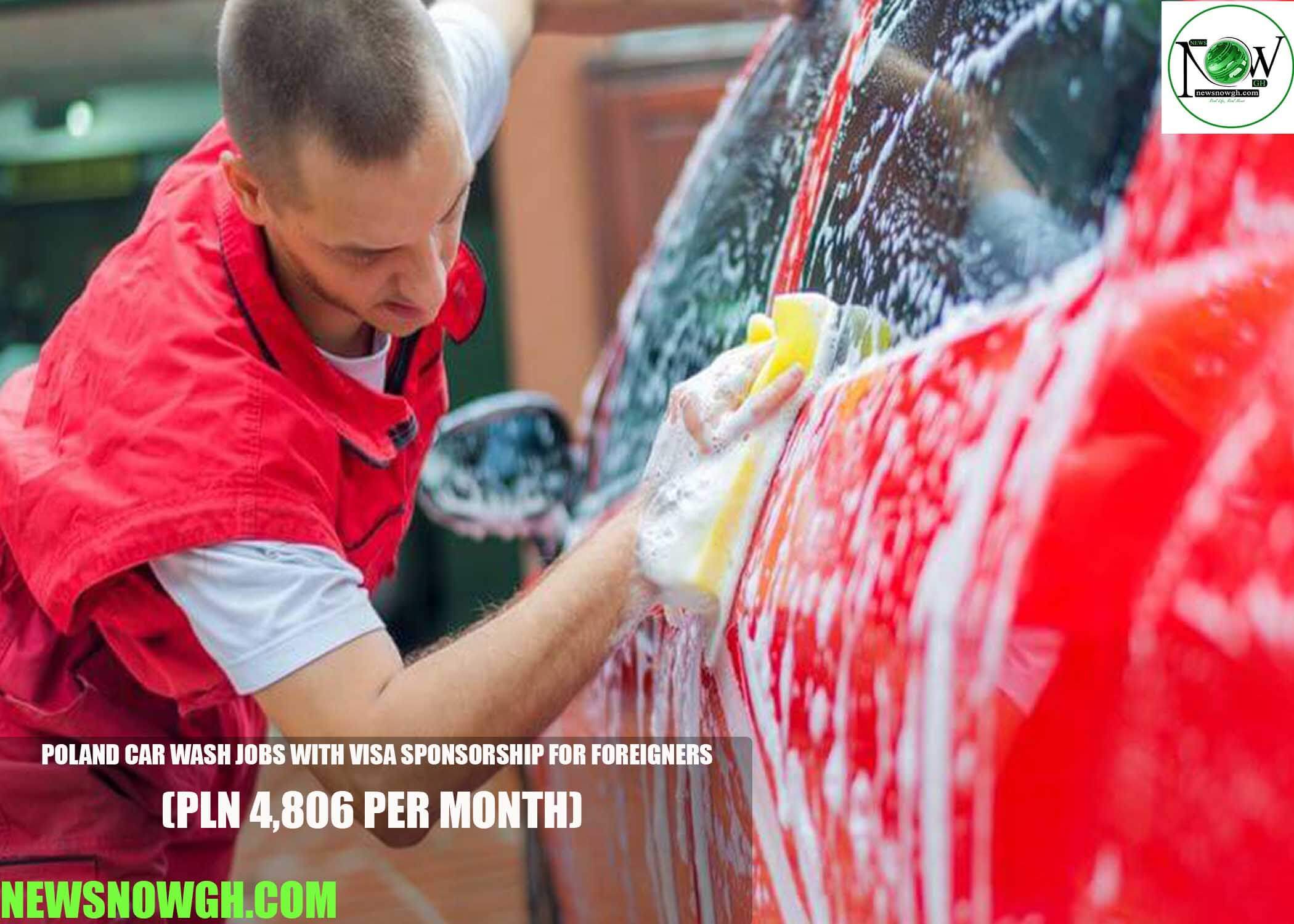 Poland Car Wash Jobs with Visa Sponsorship for Foreigners