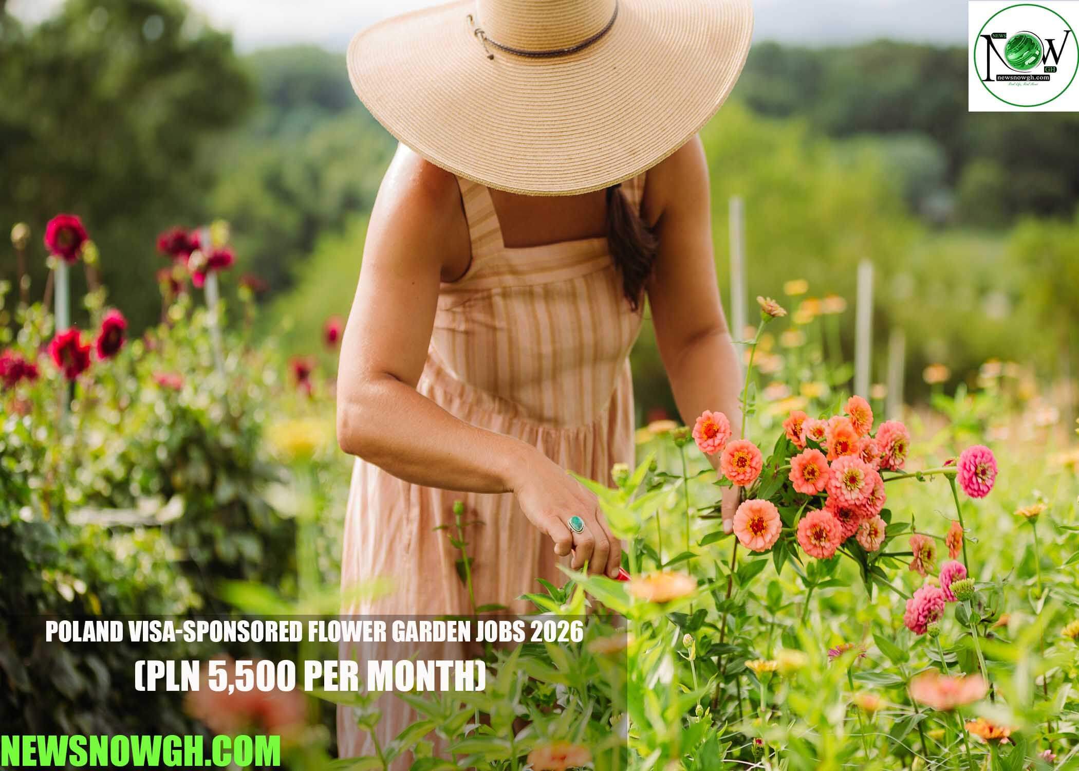 Poland Visa-Sponsored Flower Garden Jobs 2026
