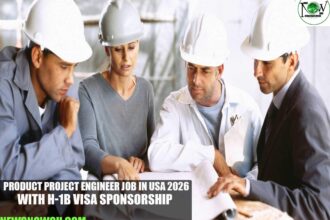 Product Project Engineer Job in USA 2026 with H-1B Visa Sponsorship