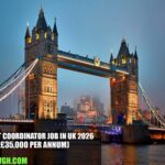 Project Coordinator Job in UK 2026