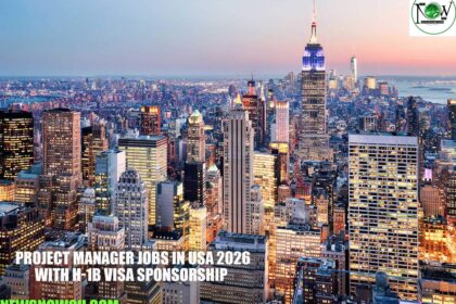 Project Manager Jobs in USA 2026 with H-1B Visa Sponsorship