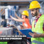 Quality Assurance Director Job in USA 2026 with H-1B Visa Sponsorship