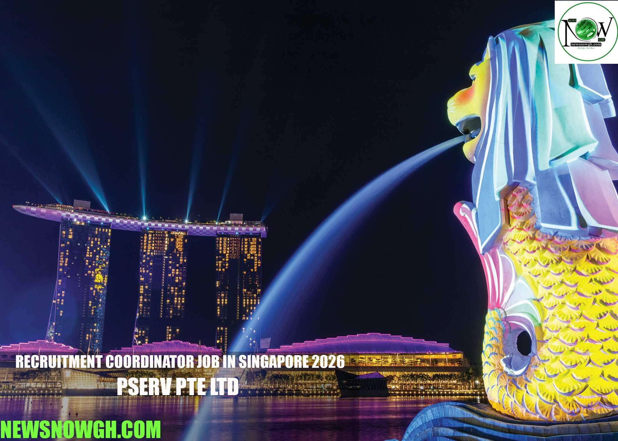 Recruitment Coordinator Job in Singapore 2026 | PServ Pte Ltd