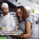Restaurant Manager Job in UK 2026
