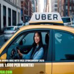 Romania Uber Driver Jobs with Visa Sponsorship