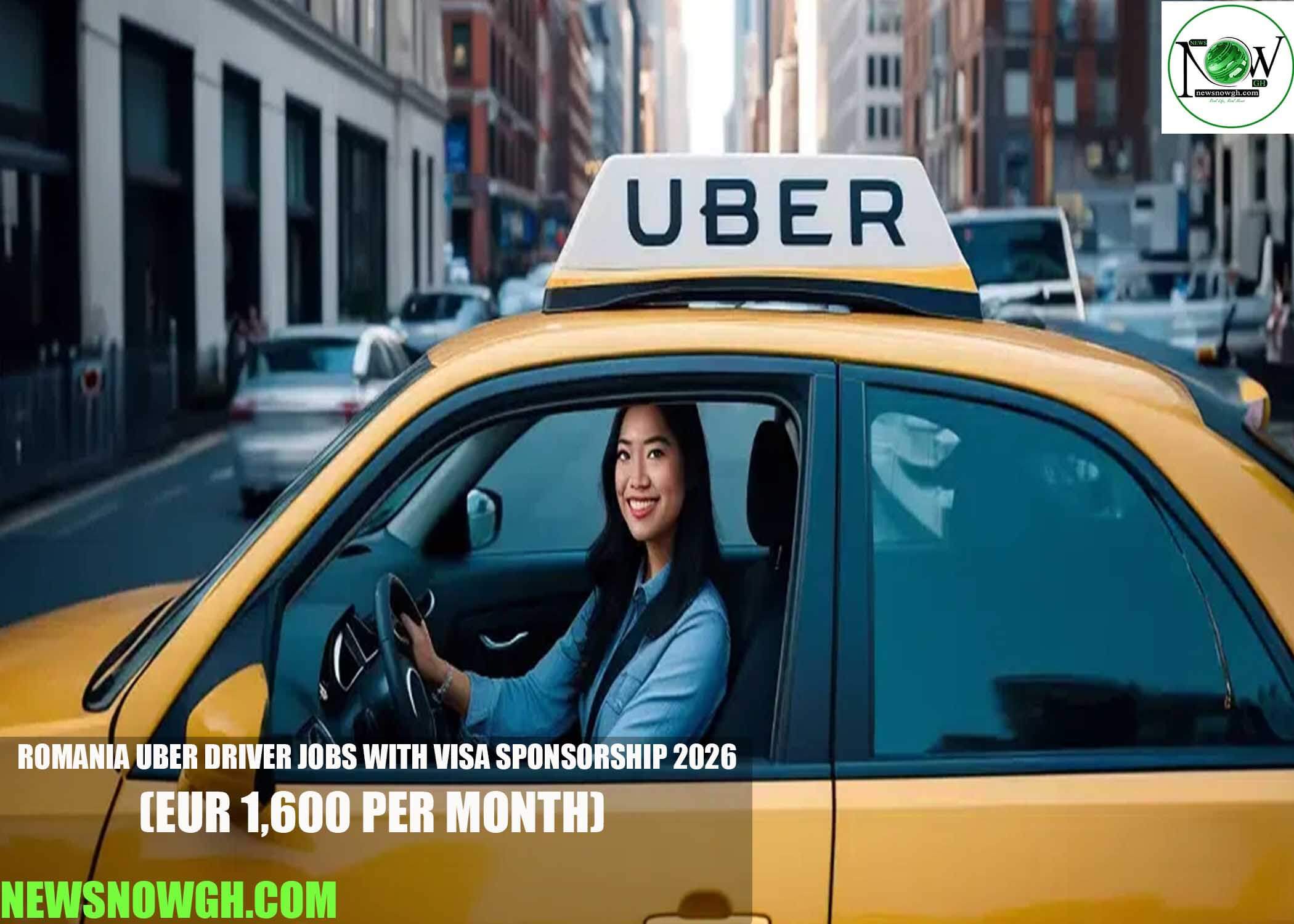 Romania Uber Driver Jobs with Visa Sponsorship