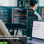 Salesforce Full Stack Developer Job in USA 2026 with H-1B Visa Sponsorship