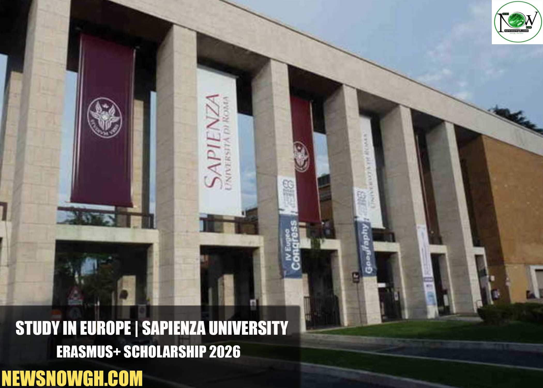 Sapienza University Erasmus+ Scholarship