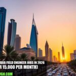Saudi Arabia Field Engineer Jobs in 2026