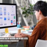 Senior Manager (UX/UI Design) Job in USA 2026 with H-1B Visa Sponsorship