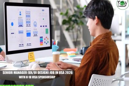 Senior Manager (UX/UI Design) Job in USA 2026 with H-1B Visa Sponsorship