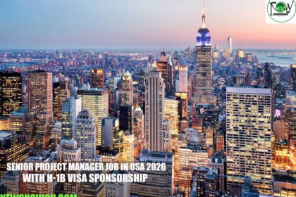 Senior Project Manager Job in USA 2026 with H-1B Visa Sponsorship