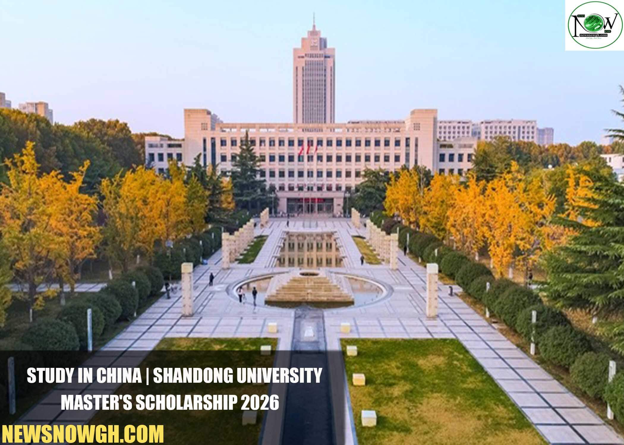Shandong University Master's Scholarship
